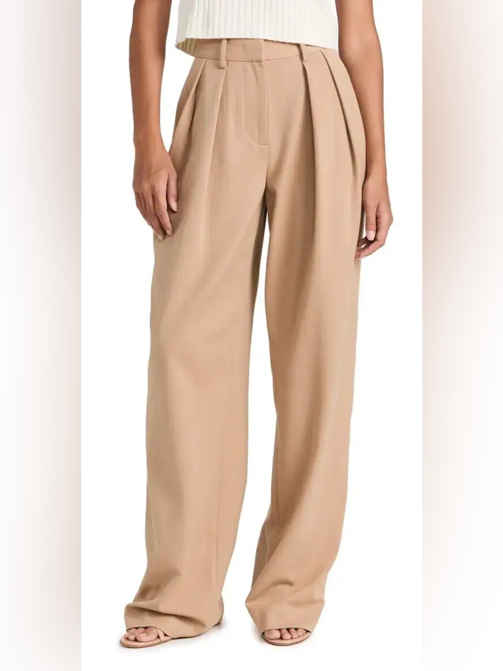 NWOT STAUD Luisa Pants Wide Leg Pants